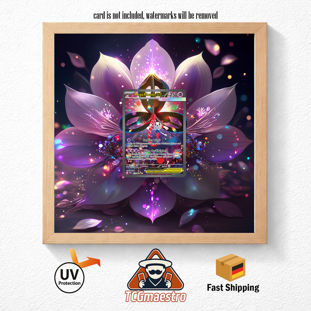 Bilderrahmen Pokémon Floette CRI 117 Display Art Frame