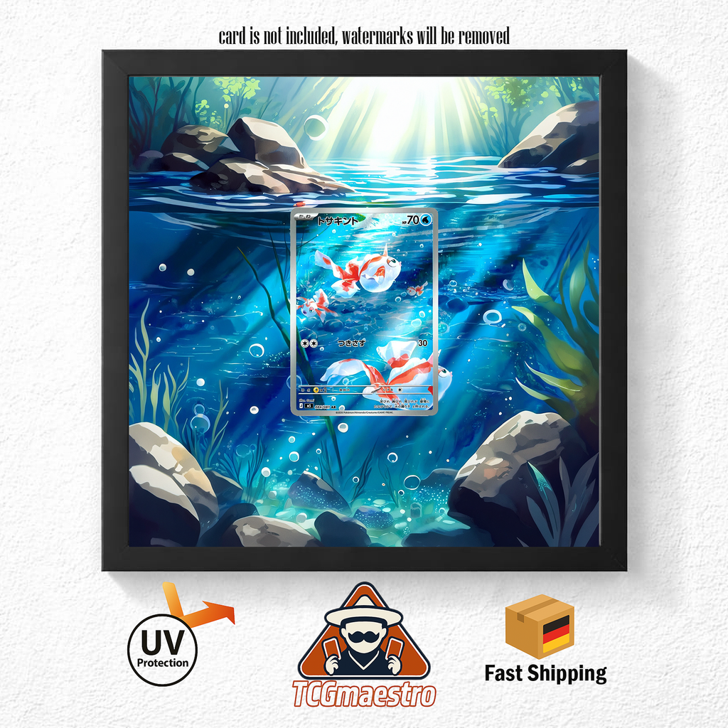Bilderrahmen Pokémon Goldini Goldeen PBL 87 Display Art Frame