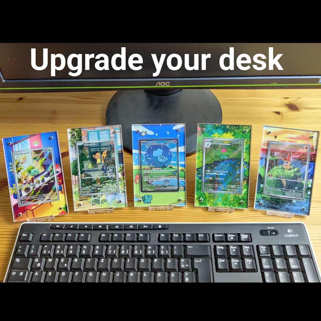 Glurak Charizard SP Pokémon Extended Artwork Rahmen & Schutzhülle