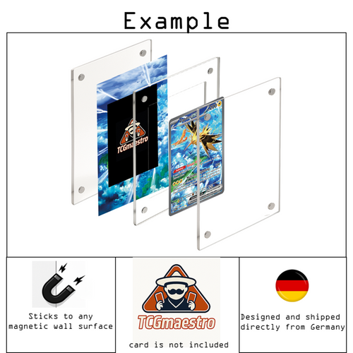 Aquana Vaporeon 149/131 Pokemon Extended Artwork protective Display Case