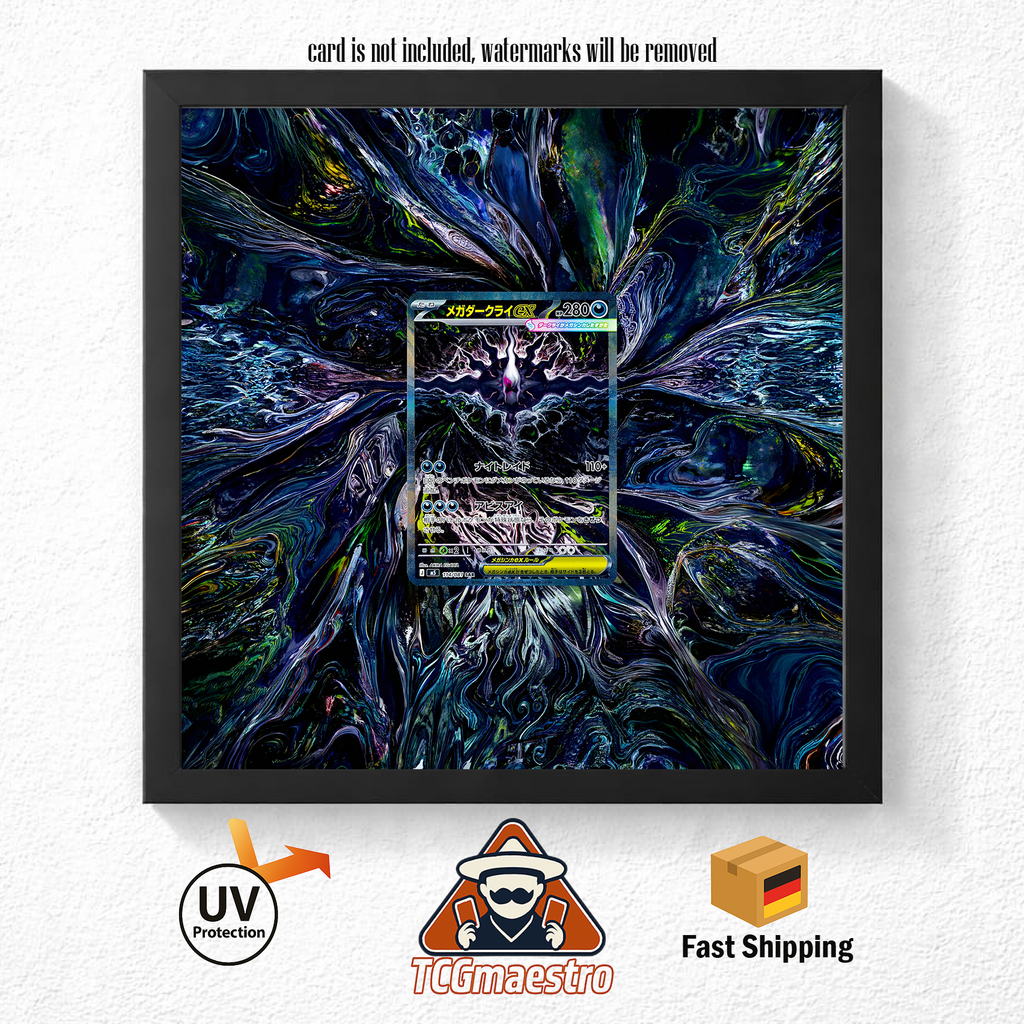 Bilderrahmen Pokémon Mega Dakrai PBL 116 Display Art Frame