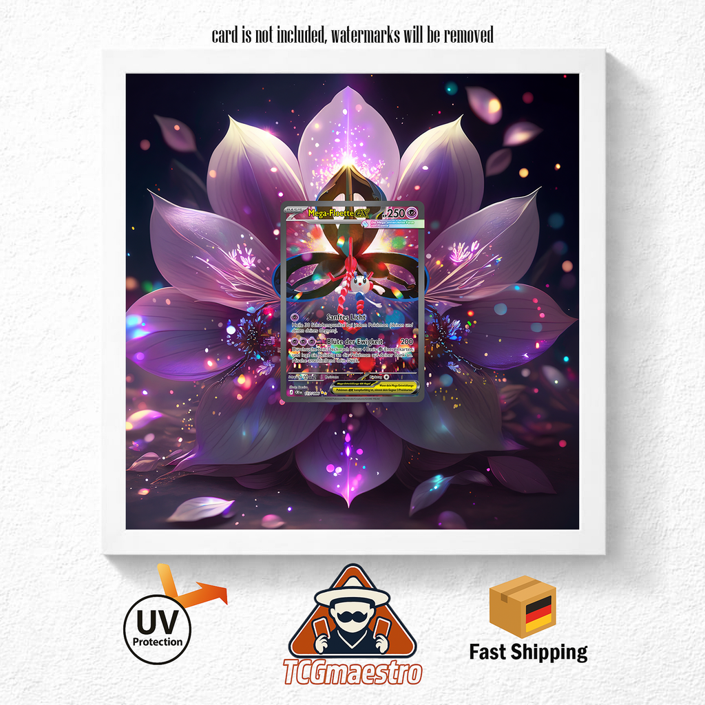 Bilderrahmen Pokémon Floette CRI 117 Display Art Frame