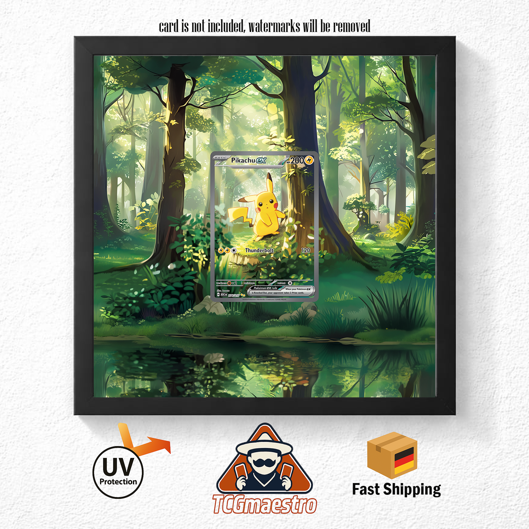 Bilderrahmen Pokémon Pikachu ASC 276 Display Art Frame